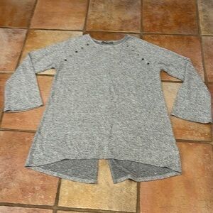 Coin 1804 fleece button trim tunic